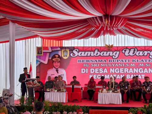 Sambang Warga Desa Ngerangan Kecamatan Bayat