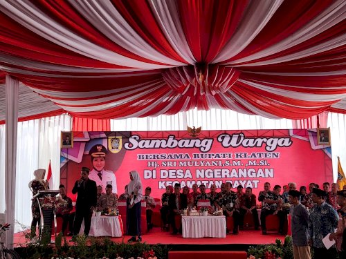 Sambang Warga Desa Ngerangan Kecamatan Bayat