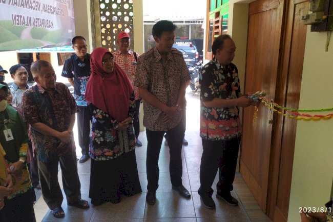 PERESMIAN DAPUR SEHAT KABISAT (DASSAT) DI DESA PASEBAN KECAMATAN BAYAT