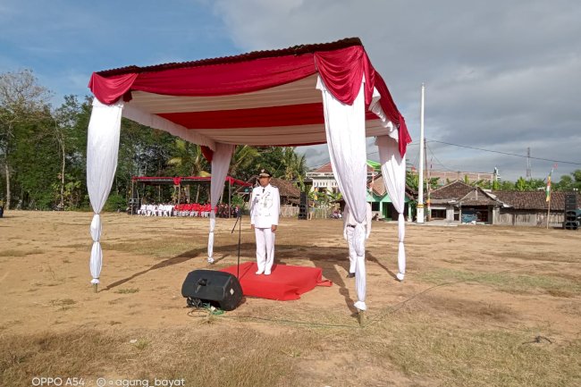 UPACARA MEMPERINGATI HUT RI KE 78 KECAMATAN BAYAT