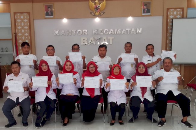 PENANDATANGANAN PAKTA INTEGRITAS BAGI ASN DI LINGKUNGAN KECAMATAN BAYAT