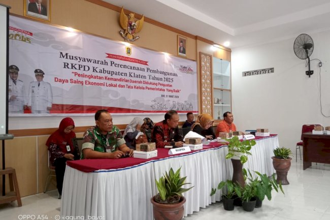 Musrenbang RKPD Kabupaten Klaten Tahun 2025 di Kecamatan Bayat