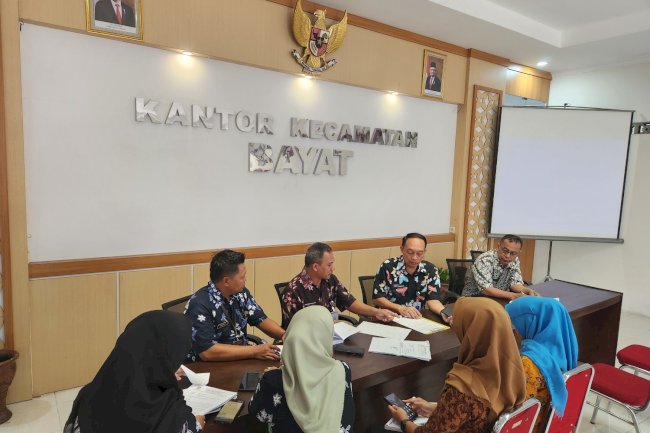 Rapat Koordinasi Kinerja Kecamatan Bayat