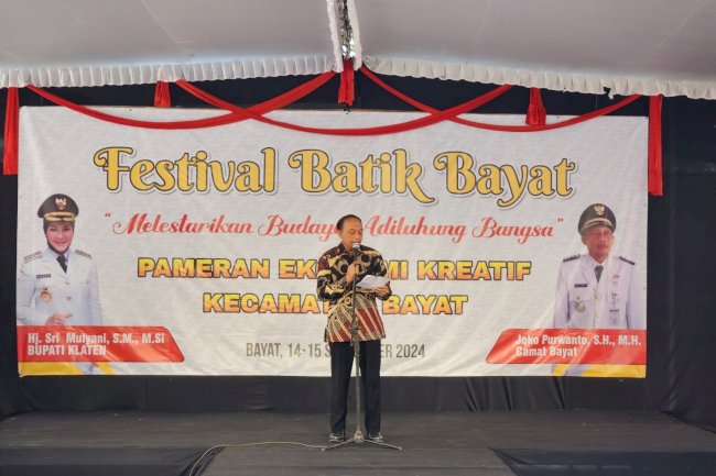 Festival Batik Kecamatan Bayat Tahun 2024