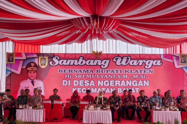 Sambang Warga Desa Ngerangan Kecamatan Bayat