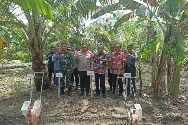 Penanaman Jagung Serentak 1 Juta Hektar di Bayat Kabupaten Klaten