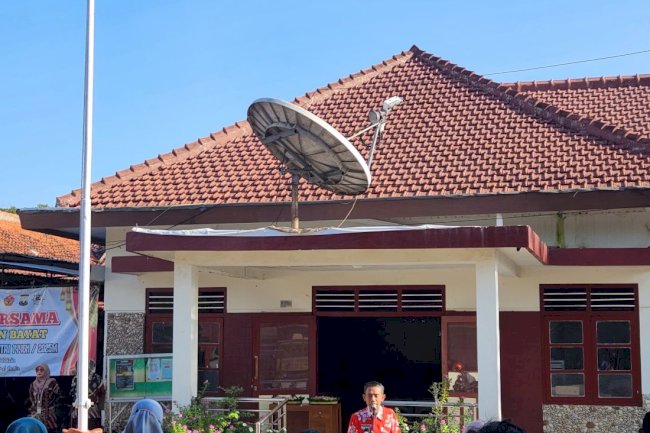 Kegiatan Apel Pagi Karyawan Karyawati Kecamatan Bayat