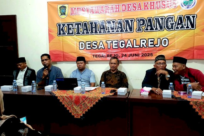 Musyawarah Desa Khusus Ketahanan Pangan Desa Tegalrejo Kecamatan Bayat 