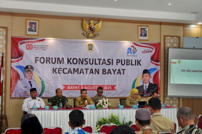 Forum Konsultasi Publik Kecamatan Bayat Tahun 2025 