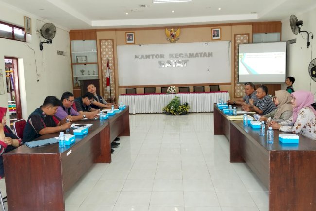 Kecamatan Bayat Terima Visitasi Keterbukaan Informasi Publik Dari Tim Diskominfo Kabupaten Klaten