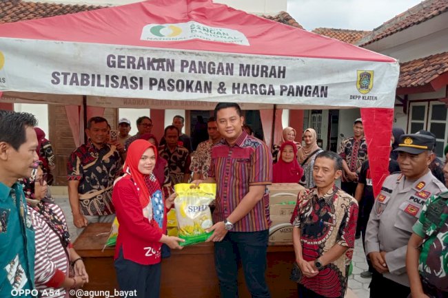 Gerakan Pangan Murah Hadir di Kecamatan Bayat, Ringankan Beban Masyarakat