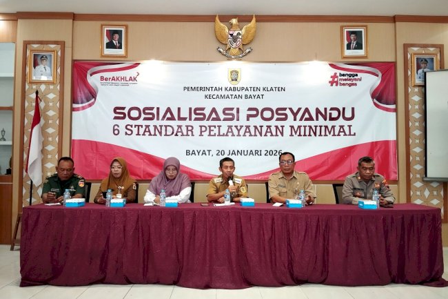 Sosialisasi dan Pembinaan Posyandu 6 SPM di Kecamatan Bayat