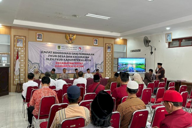 FKUB Kabupaten Klaten Berikan Pembinaan PKUB Kecamatan Bayat
