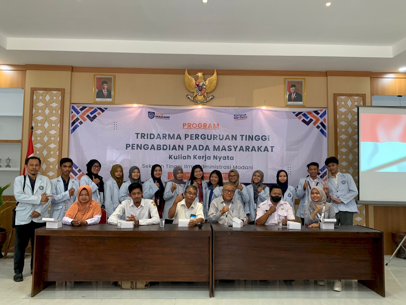 PELEPASAN PESERTA KKN MAHASISWA STIA MADANI KLATEN