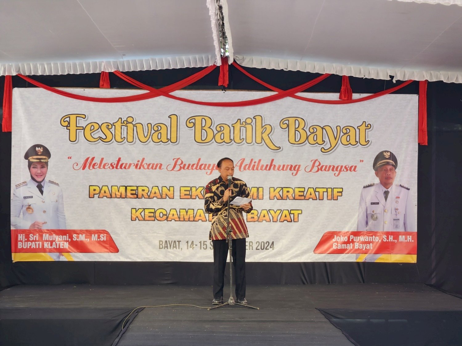 Festival Batik Kecamatan Bayat Tahun 2024