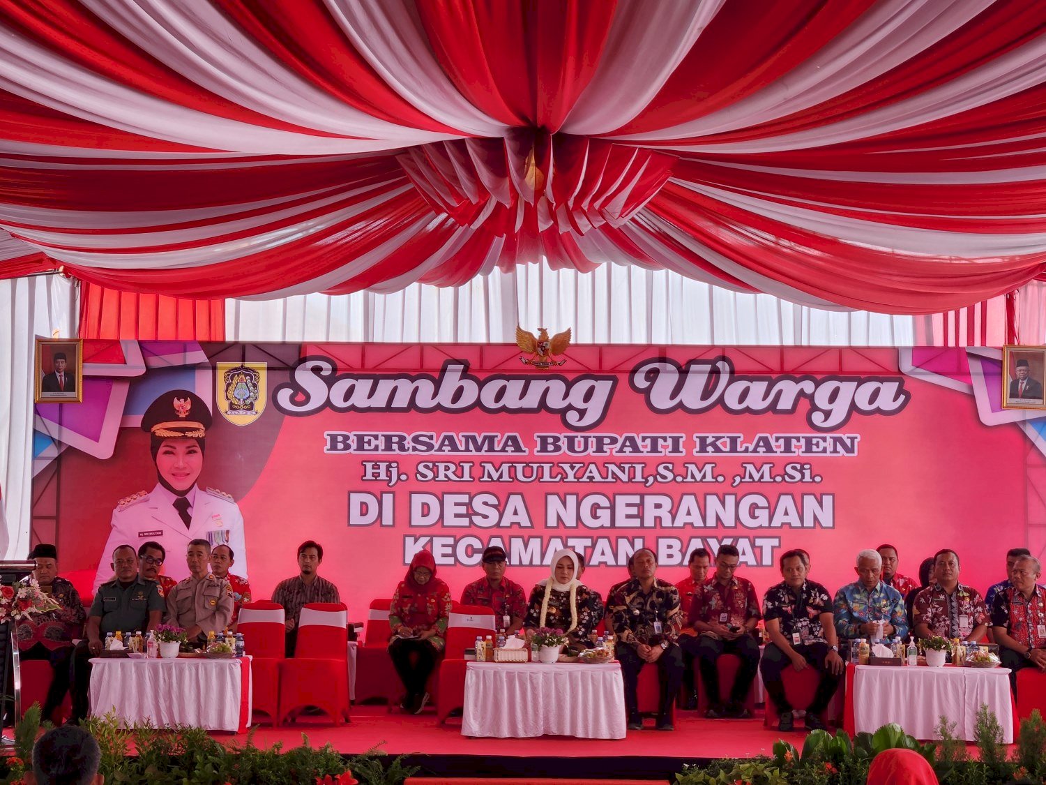 Sambang Warga Desa Ngerangan Kecamatan Bayat