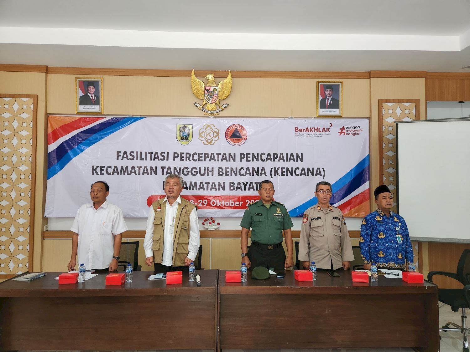 Fasilitasi Percepatan Pencapaian Kecamatan Tangguh Bencana (KENCANA) Kecamatan Bayat Tahun 2024