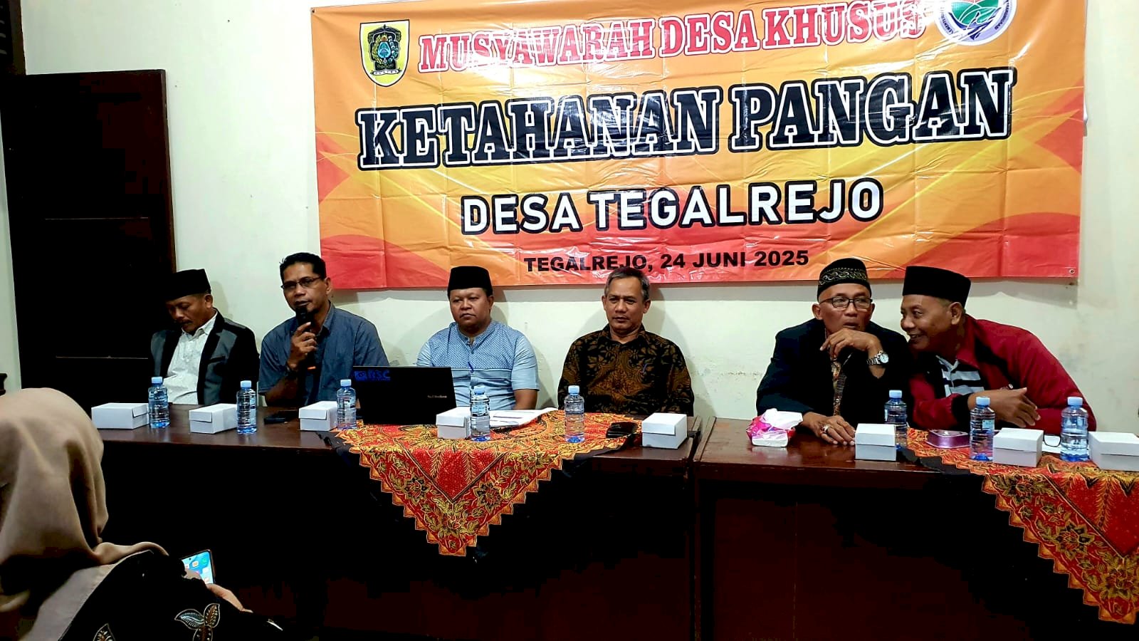 Musyawarah Desa Khusus Ketahanan Pangan Desa Tegalrejo Kecamatan Bayat