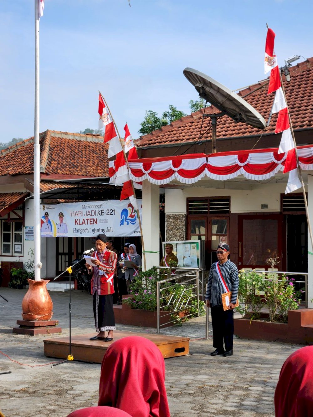 Upacara Hari Jadi Kabupaten Klaten Ke - 221 di Kecamatan Bayat Tahun 2025