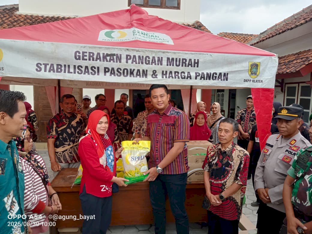 Gerakan Pangan Murah Hadir di Kecamatan Bayat, Ringankan Beban Masyarakat