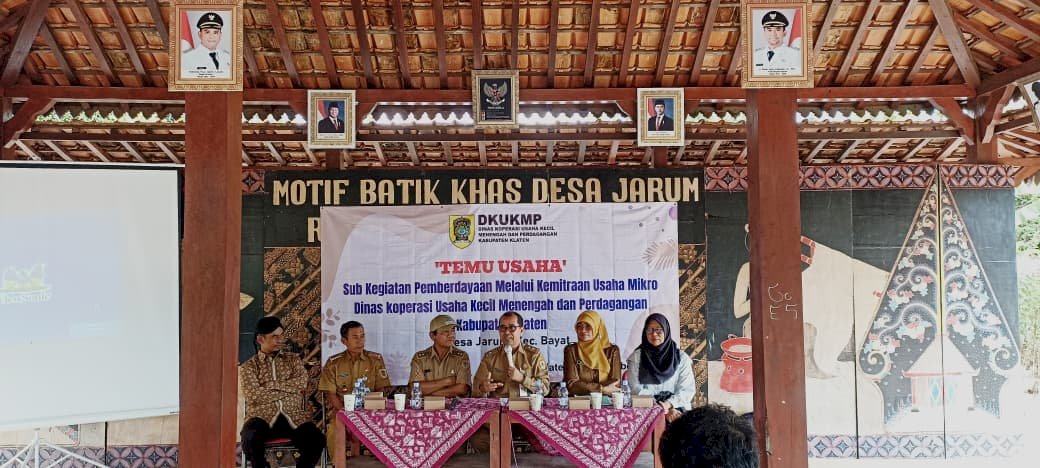 DKUKMP Gelar Sosialisasi Temu Usaha di Bayat