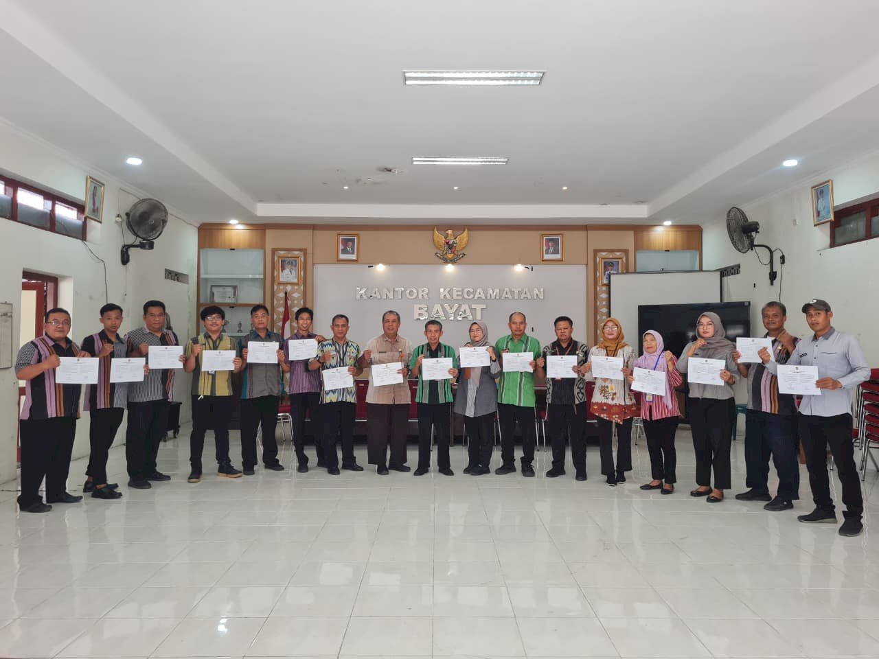 Kecamatan Bayat Laksanakan Penandatanganan Pakta Integritas dan Perjanjian Kinerja Tahun 2026