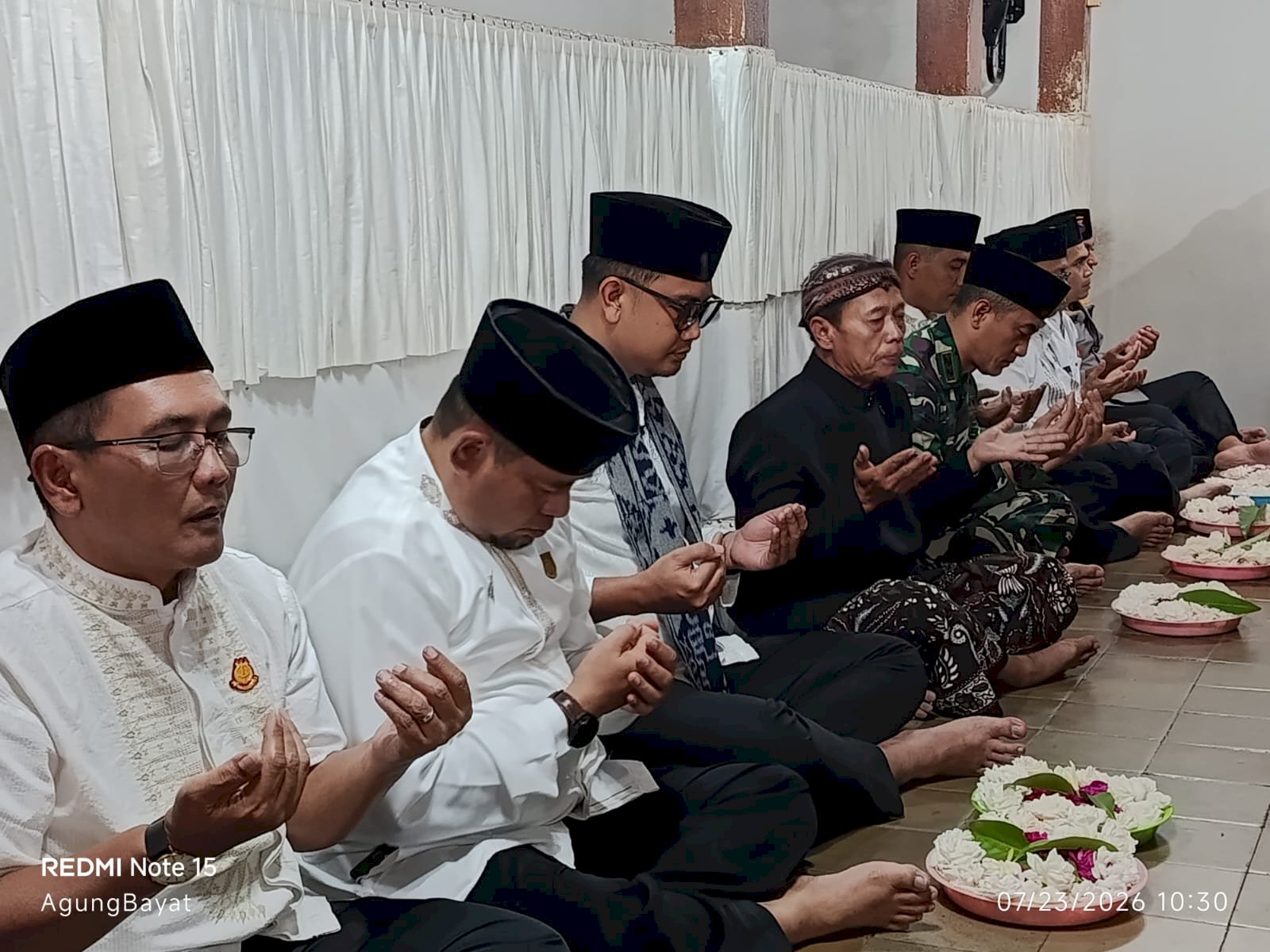 Sambut Hari Jadi Klaten ke-222 dan HUT RI ke-81, Bupati Bersama Forkopimda Gelar Ziarah ke Makam Sunan Pandanaran Bayat