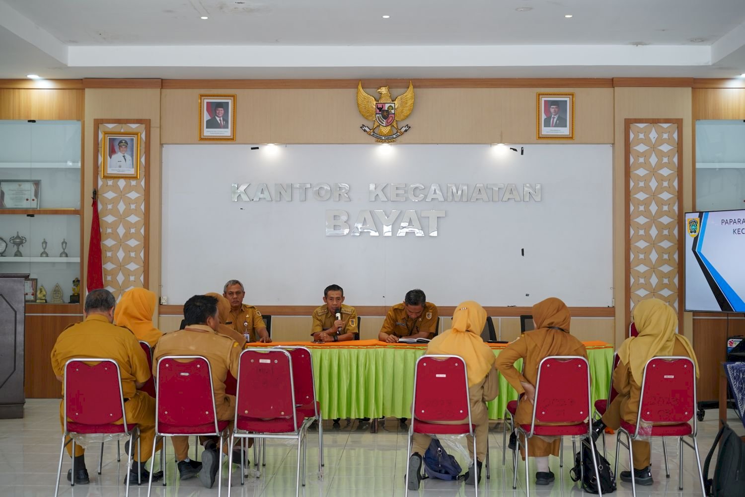 Kecamatan Bayat Ikuti Visitasi Keterbukaan Informasi Publik Kabupaten Klaten Tahun 2026